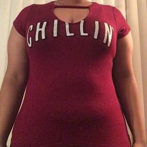 Chillin tee shirt